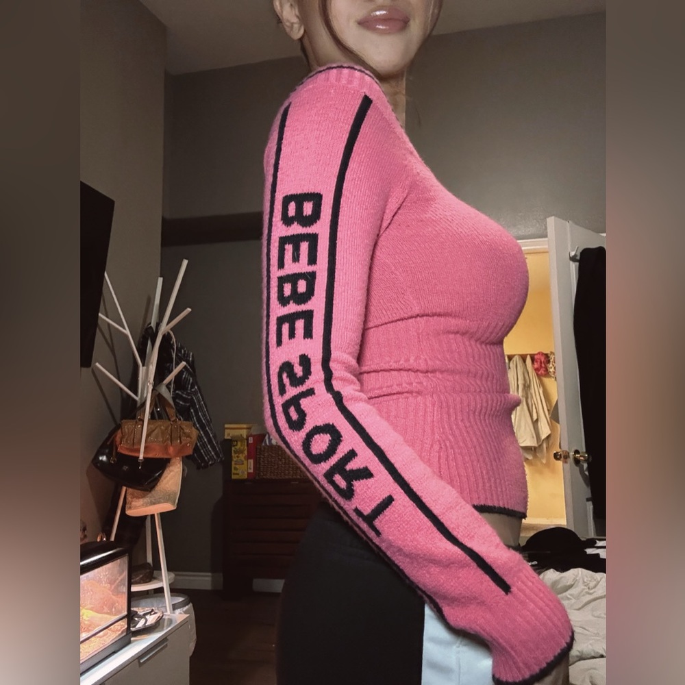 Y2K BEBE SPORT SWEATER